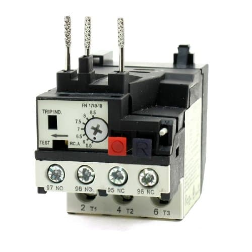 Image of NJRPWAUNK Motor Protector Three Phase 3P 5.5-8.5A Thermal Overload Relay RHN-10K