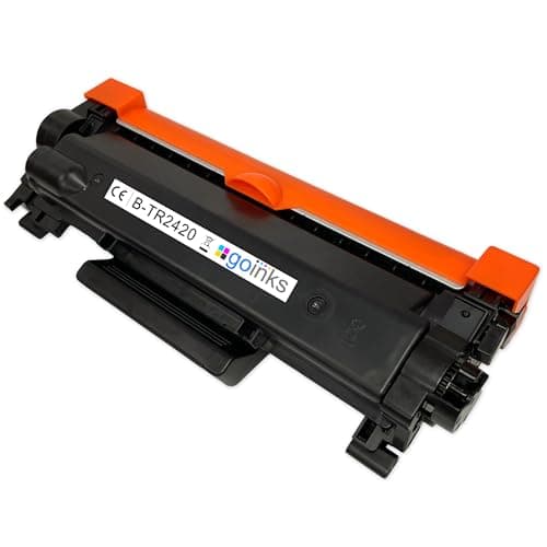 Image of Go Inks Compatible TN2420 Laser Toner Cartridge - 1 Pack replacement for Brother DCP, MFC and HL Printers - 3000 Pages - High Capacity - Black