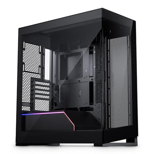 Image of Phanteks NV5 V2 Mid Tower PC Case – Black – Tempered Glass – High Airflow – ATX and E-ATX Compatible