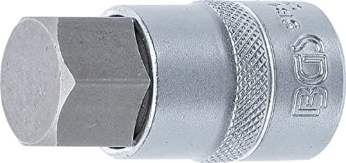 Image of BGS 5184-H22 | Bit Socket | 12.5 mm (1/2") | internal Hexagon 22 mm