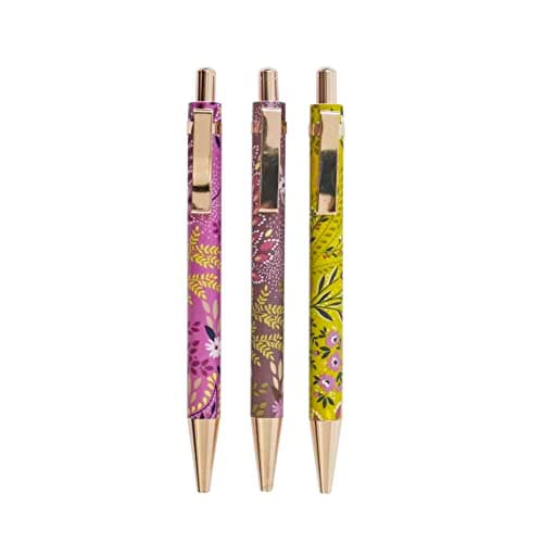 Image of Portico Designs Ltd Sara Miller Haveli Garden Set of 3 Ballpoint Pens