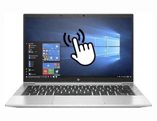 Image of HP EliteBook 830 G7 Touchscreen Business Laptop, 13.3" FHD Notebook, Intel Core i7-10610U, 16GB RAM, 512GB SSD, QWERTY Keyboard, Windows 11 Pro (Renewed)