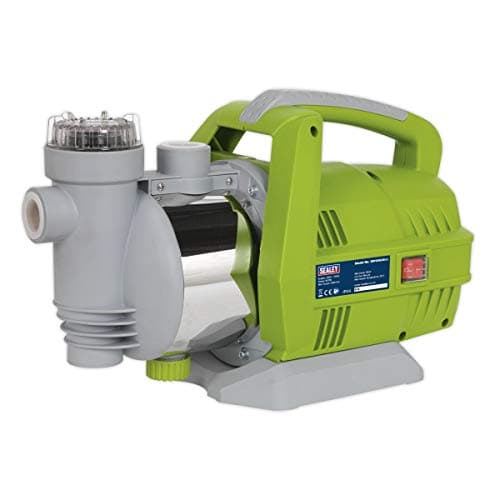 Image of Sealey Wps062S Surface Mounting Water Pump Stainless Steel 62Ltr/Min 230V