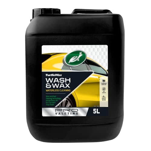 Image of Turtle Wax Pro Valeting Range - Wash (Waterless Wash & Wax, 5L)