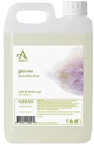 Image of Arran Sense of Scotland Glen Rosa Bath & Shower Gel Eco Refill (2 Litre) Fig & Ylang Ylang Scented Body Wash with Pro-Vitamin B5