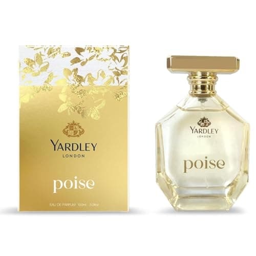 Image of Yardley London Poise Eau de Parfum 100ml – Radiant Citrus & Cherry Fragrance with Floral Heart, Sophisticated Patchouli & Cedarwood Base, Joyful Scent for Women’s Daily Wear or Thoughtful Gifting