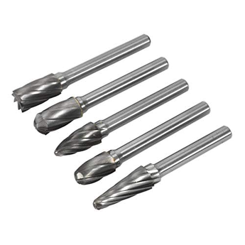 Image of Sealey SDBCK5 Tungsten Carbide Rotary Burr Set 5pc Ripper/Coarse