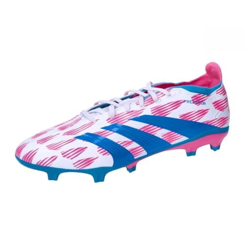 Image of adidas Mens 24 League Firm Ground Boots Football White/Pink 10