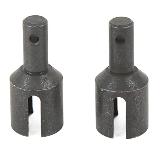 Image of 1 Pair Differential Output Cup Front Rear Universal Steel Standard Size Diff Outdrive Cup for 1/8 4WD SLEDG (Black)
