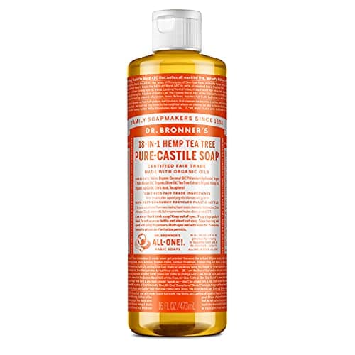 Image of Dr. Bronner's Organic Tea Tree Pure-Castile Liquid Soap