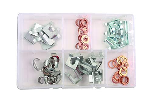 Image of Connect Workshop Consumables 34157 Brake Hose Clips 15-28 mm Set 80pc