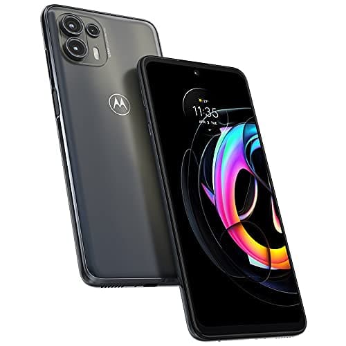 Image of Motorola Edge 20 Lite (128GB, 6GB) 6.7" 90Hz OLED, 108MP Triple Camera, Dual SIM (Euro 5G / Global 4G LTE) GSM Unlocked (T-Mobile, AT&T, Metro) International Model XT2139-1 (w/ 128GB SD, Graphite)