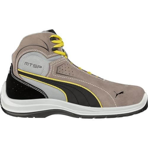 Image of PUMA Safety Touring Stone MID Work Shoe Safety Shoe S3 SRC Fibreglass Cap Penetration Protection Non-Slip Metal Free Unisex Size: 11 UK