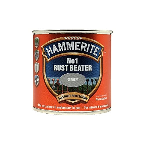 Image of Hammerite 5158238 250ml Number 1 Rust Beater - Grey