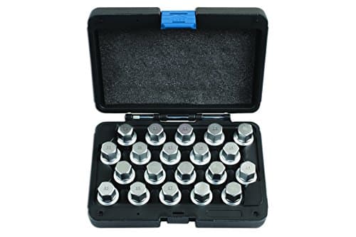 Image of Laser 6662 Locking Wheel Nut Key Set 20pc - for VAG, Porsche