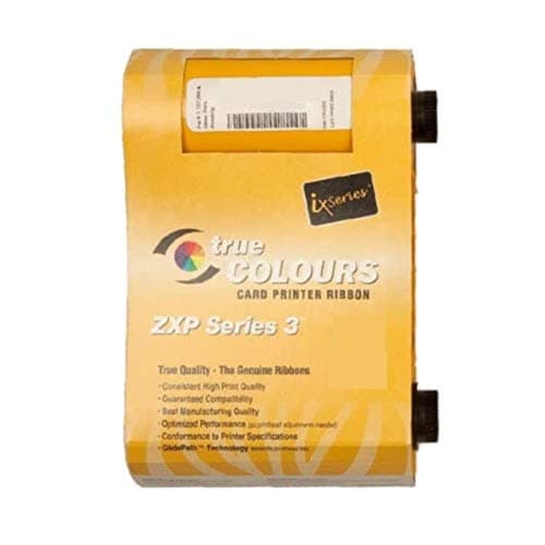 Image of 800033-806 Gold Ribbon Tape Compatible for Zebra ZXP Series 3 Printers 1000 Images