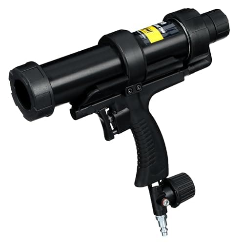 Image of 3M Single Cartridge Applicator Gun with Regulator, 39000, Pneumatic Applicator, Smooth Dispensing for Automotive Seam Sealing