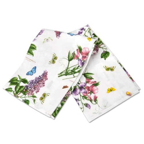 Image of Portmeirion Botanic Garden Tea Towel, Cotton, Multi-Colour, 74 x 45 x 1 cm