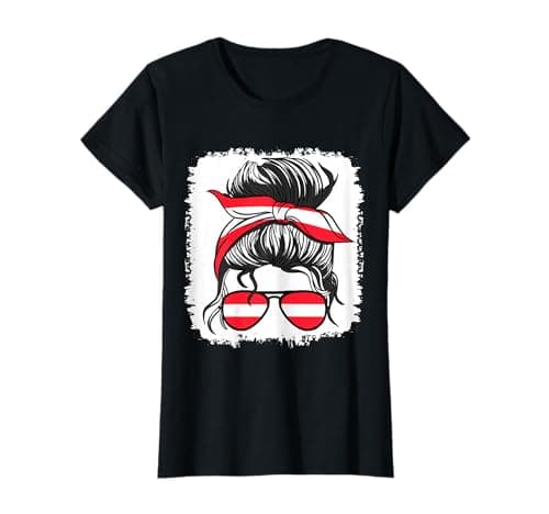 Image of Österreich Girl Austria girls Austrian Girl Austrian flag T-Shirt