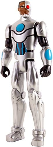 Image of Mattel FBR05 DC Justice League Basic Figure Cyborg Action Toy 30 cm