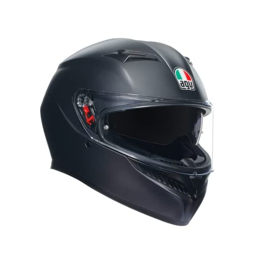 Image of AGV K3 Full Face ECE 22.06 Motorcycle Helmet - Plain, Matt Black