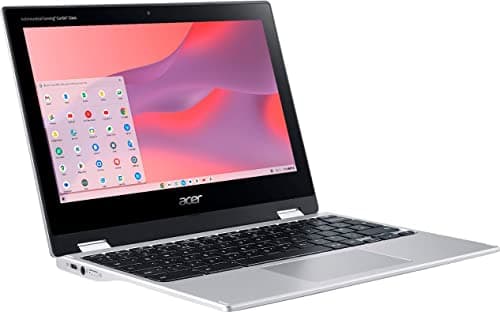 Image of acer - Chromebook Spin 311| 11.6" 2-in-1 Touch Screen Laptop|MediaTek Kompanio 500 MT8183C|4GB LPDDR4X|64GB eMMC (Pure Silver) (CP311-3H-K5WQ)