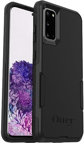 Image of OtterBox Commuter Series Case for Samsung Galaxy S20 & S20 5G (NOT Other S20 Models) Non-Retail Packaging - Black