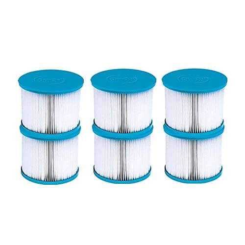 Image of CleverSpa 80mm x 100mm Hot Tub Spa Replacement Water Filter Cartridges (6 pack)