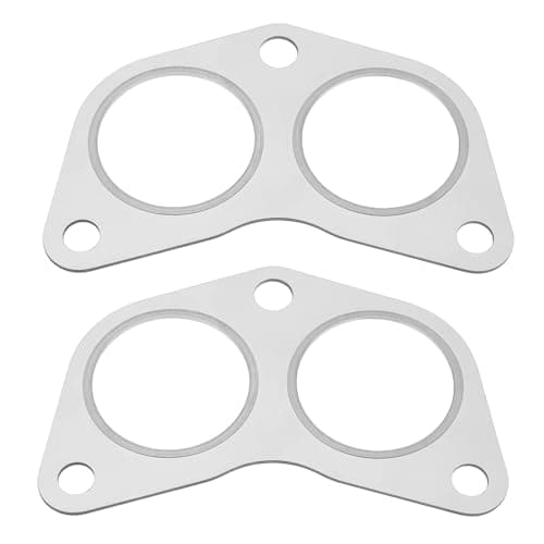 Image of SG Store 2PCS Car Manifold Joint Gasket 14038AA000 Compatible with Subaru Impreza Turbo EJ20G EJ20K EJ205 EJ207 1992-2008