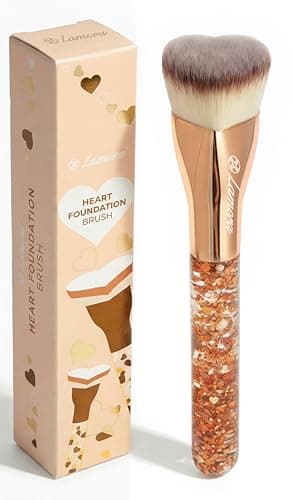 Image of Blending Liquid Makeup Foundation Brush - Face, Contour Kabuki, Highlighter Brush - Perfect For Mineral Cream, Powder, Bronzer, Blush, Highlighter - Pro Quality Synthetic Bristles