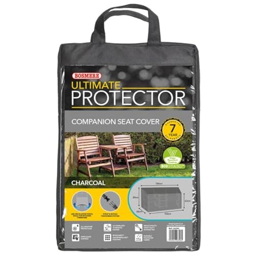 Image of Bosmere Ultimate Protector Conversation Seat Cover 2 Seat Charcoal U620C