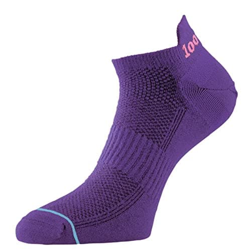 Image of 1000 Mile Unisex Purple/Pink 1548p- (6-8) MILE TRAINER LINER PURPLE PINK 1548P LM 6 8 LADIES, 4