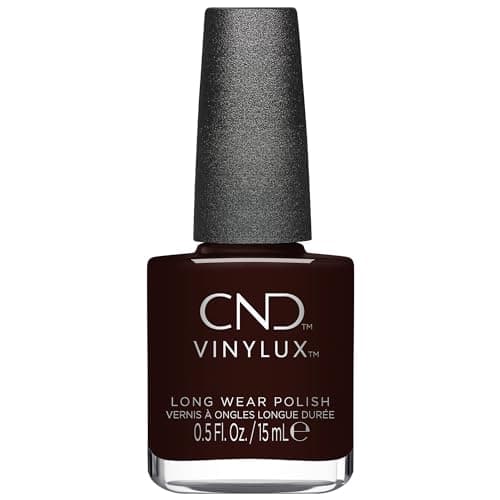 Image of CND Vinylux Long Wear Nail Polish (No Lamp Required), 15 ml, Dark, Fedora