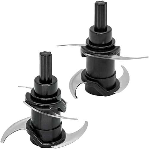 Image of 2 Pack Blade Replacement for Ninja Professional Chopper [NJ1002UKBK] Stackable 200W, Ninja Mini Food Processor Accessories