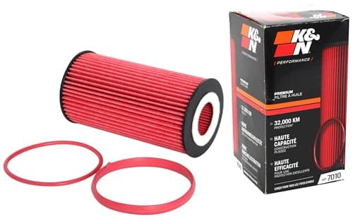 Image of K&N Premium Oil Filter: Designed to Protect your Engine: Compatible with Select AUDI/VOLVO/VOLKSWAGEN/SEAT Vehicle Models (See Product Description for Full List of Compatible Vehicles), HP-7010