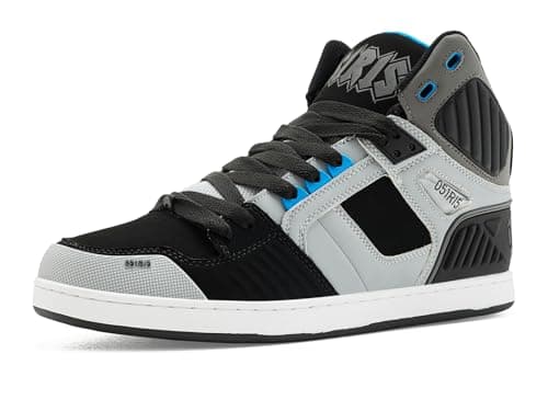 Image of Osiris Mens NYC 83 Xrp, Grey/Black/Cyan, 10