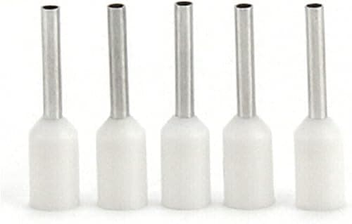Image of 500 x E0508 Insulated pin wire end terminal wire ferrules/Bootlace Ferrule 0.5mm² / UK STOCK