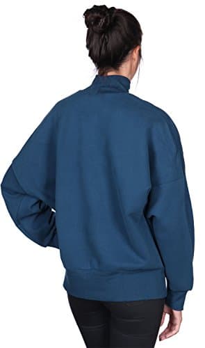 Image of Adidas Originals Blue Trefoil Sweatshirt Track Top Jumper Jacket AY8397 A60D