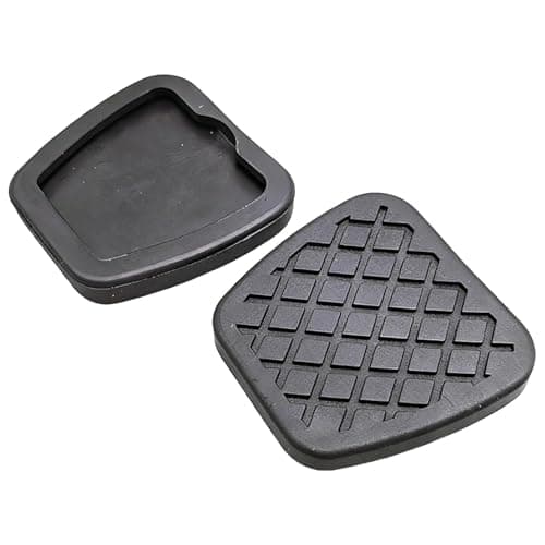 Image of Car pedal pads, set of 1 pair of brake and clutch pedal rubber replacement covers, 46545-SA5-000