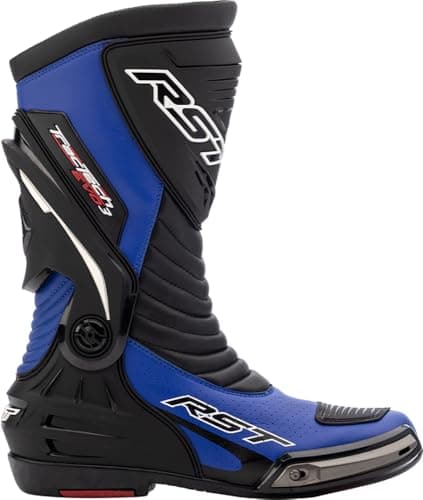 Image of RST Tractech Evo III CE Sport Motorcycle Boots (Blue, Black, uk_footwear_size_system, adult, men, numeric, medium, numeric_7)