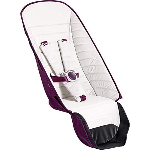 Image of iCandy Peach 2nd Seat Fabric and Bumper Bar - Damson