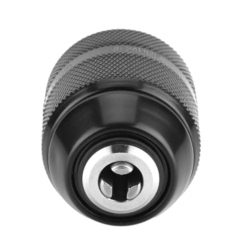 Image of 0.8mm-10mm Drill Chuck for Hand Electric Drill - 3/8-24UNF Thread Interface with Locking Mechanism