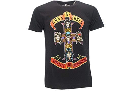 Image of Original T-Shirt Guns N' Roses Appetite for Destruction - Black - XXL
