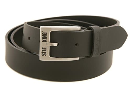 Image of SITE KING Mens 100% Leather Work Belts WORK CASUAL LEISURE (36 Waist)