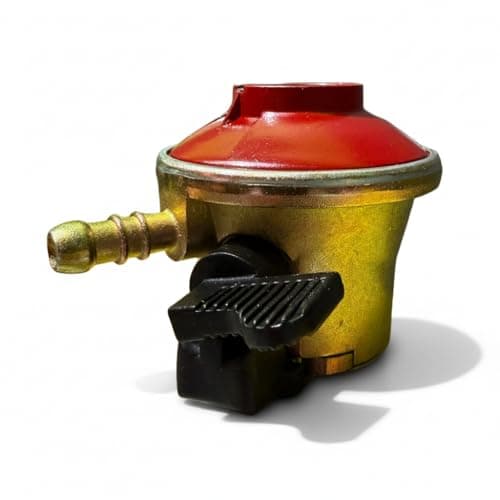 Image of JD Brands PATIO GAS/BBQ REGULATOR - 27mm Clip On 37mbar - 1.5kgh Fits Calor Gas/Flogas - BBQ/Patio Heater