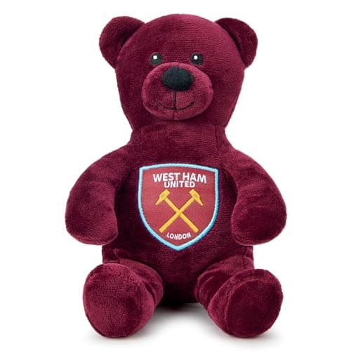 Image of West Ham United FC Official Football Gift Mini Bear - Ideal Christmas/Birthday Present for Men and Boys, Show Your Support to The Hammers