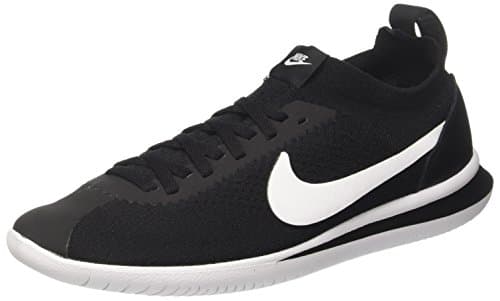 Image of Nike Cortez Flyknit, Men's Gymnastics Shoes, Black (Black/White 001), 6 UK (40 EU)