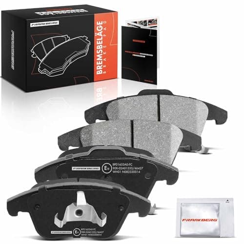 Image of Frankberg Brake Pad Set incl. 4x Pads Front Compatible with i10 PA i20 PB PBT Picanto SA Replace# 581011Yes60