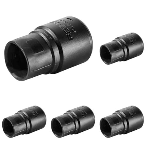 Image of Festool D36 DM AS Antistatic Reducing Sleeve for Extractor, Black, 36mm (Pack of 5)