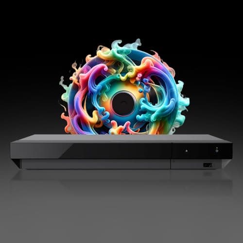 Image of MULTIREGION Blu-ray Player Compatible with Sony UBP-X700 4K Ultra HD 2D/3D for DVD Regions 1-8 - Blu-ray Region B - Sony UBP-X700